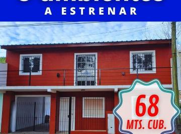 Departamento · 60m² · 3 Ambientes · Departamentos 3 Ambientes, 2 Dorm., a Estrenar
