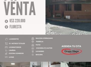PH · 100m² · 4 Ambientes · 2 Cocheras · PH en Duplex con 2 Cocheras