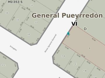 Terreno · 750m² · 1 Ambiente · Amplio Lote en Barrio San Carlos.
