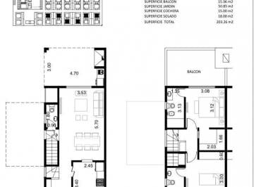 Casa · 87m² · 3 Ambientes · 1 Cochera · Casa Duplex Venta 3 Amb con Jardín con Financiación Chic Village