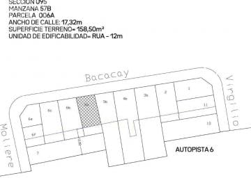 Terreno · 158m² · Terreno en Villa Luro