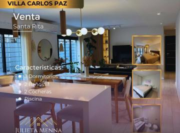 Departamento de 4 ambientes, Villa Carlos Paz · Julieta Menna Inmobiliaria Vende Departamento 4 Ambientes en Barrio Santa Rita