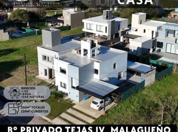 Casa · 191m² · 5 Ambientes · 1 Cochera · Se Vende Propiedad de 3 Dor B° Cerrado Tejas IV. Malagueño