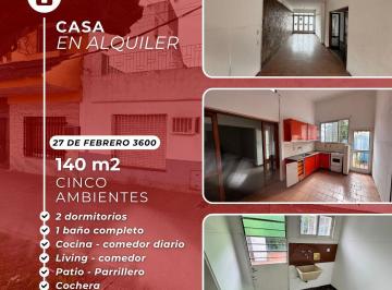Casa de 5 ambientes, Rosario · 27 de Febrero 3600 - Vivienda o Comercial