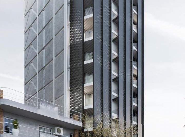 Desarrollo vertical · Edificio Ovl - Ov. Lagos y 9 de Julio