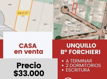 Foto · Vendo Casa a Terminar Unquillo
