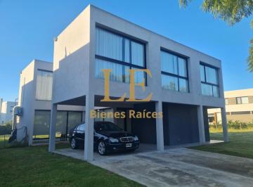 Casa · 186m² · 5 Ambientes · 5 Cocheras · Venta Casa con Renta Puertos del Lago, Vistas.