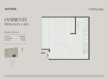 Departamento · 30m² · 1 Ambiente · Venta Departamento en Caballito