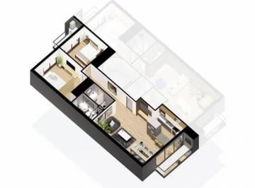 Departamento · 80m² · 3 Ambientes · Departamento en Playa Grande