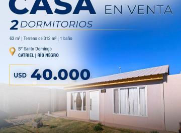 YPR-YPR-110_2 · Casa en Venta 2 Dorm., Catriel