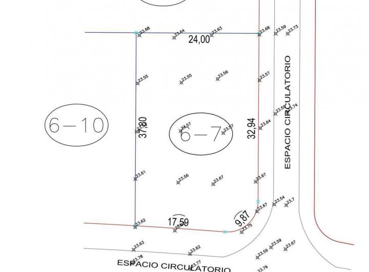 Terreno · 916m²