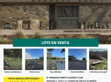Terreno , El Challao · Oportunidad Sector Los Balcones B° Privado Mendoza Norte, Lote en Venta M3 L9