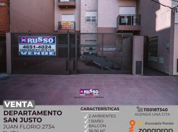 RUS-RUS-10167_2 · Venta de Departamento 2 Ambientes en San Justo, La Matanza