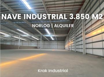 Bodega-Galpón · 3850m² · Nave Industrial en Benavidez de 3.850 m² en Parque Industrial Norlog