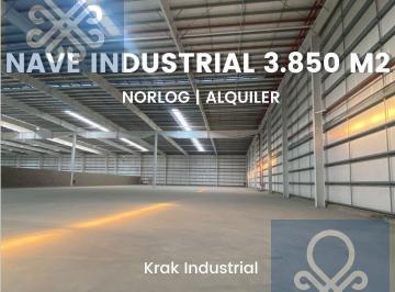 Bodega-Galpón · 3850m² · Nave Industrial en Benavidez de 3.850 m² en Parque Industrial Norlog