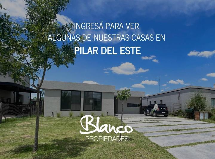 Desarrollo horizontal · Emprendimiento Pilar del Este | Algunas de Nuestras Casas a La Venta en Pilar del Este, G. B. a. Zona