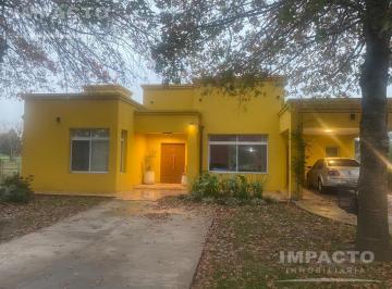 Casa · 805m² · 3 Ambientes · 1 Cochera · En Venta Casa - Las Cañuelas Club de Campo
