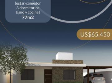 Casa · 77m² · 4 Ambientes · 1 Cochera · Se Vende Casa Steel Framing Medium