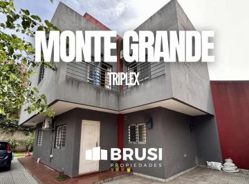 PH · 70m² · 3 Ambientes · 1 Cochera · Triplex 3 Ambientes en Venta en Monte Grande