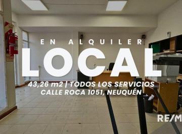 Local comercial · 43m² · Alquiler Local Comercial, Roca 1051, Neuquén
