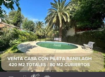 Casa · 80m² · 2 Ambientes · Venta de Casa con Pileta en Ranelagh