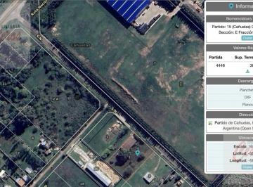 Campo · 338m² · 2 Ambientes · Fracción de 3600 m² en Camino Al Monumento Toro Tarquino, San Juan, a m de Ruta 205