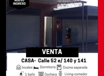 Casa de 6 ambientes, La Plata · Excelente Casa en Venta con 2 Locales