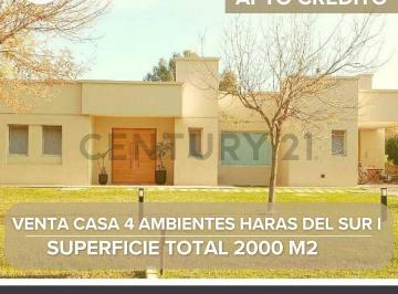 Casa · 200m² · 4 Ambientes · 3 Cocheras · Venta Casa Haras del Sur I Apta Crédito