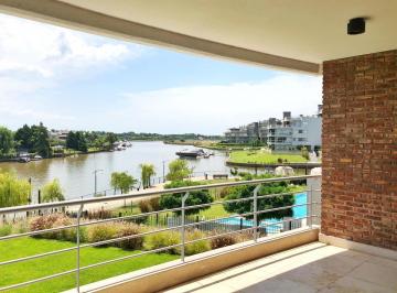 Departamento · 120m² · 4 Ambientes · 2 Cocheras · Venta Departamento 4 Ambientes Vista Al Rio Miradores de La Bahía Nordelta