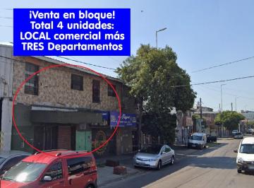 Local comercial , Morón · V683 Moron Venta en Bloque: 4 Unidades: Local Comercial + 3 Departamentos