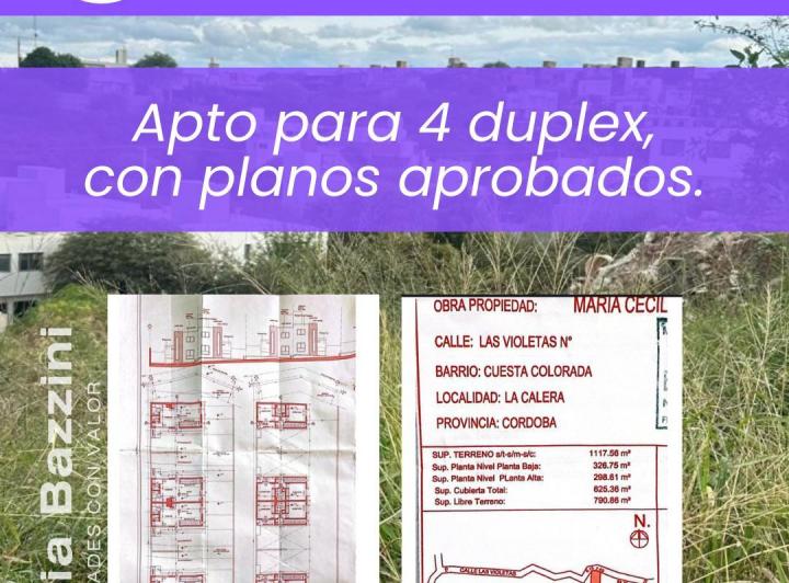 Terreno · 1117m²