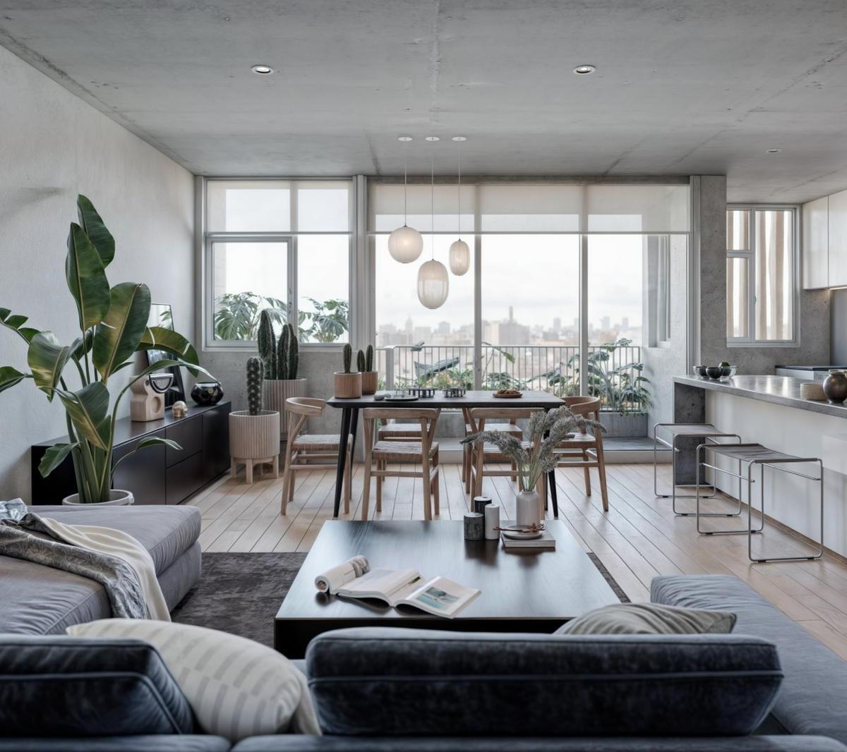 Depto 2 amb, 62m² en construcción — Chauvín