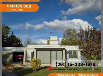 Casa de 5 ambientes, Vistalba · Vendo Casa en Callejon de La Virgen Vistalba Usd 195.000 Vistalba