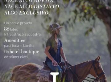 Terreno · 1021m² · Lote a La Venta en Barrio Privado Tessalia, Tierra de Centauros, General Rodriguez
