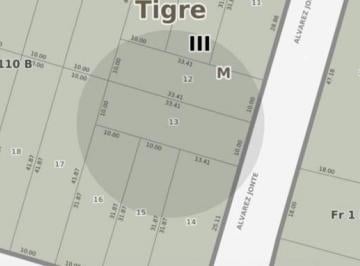 Terreno · 334m² · Alvarez Jonte 20 - Barrio Las Tunas - Gral Pacheco