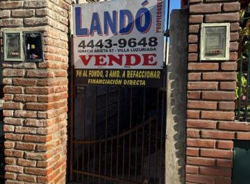 Casa · 60m² · 3 Ambientes · Casa Contrafrente 3 Amb en Venta con Jardin - Apto Credito