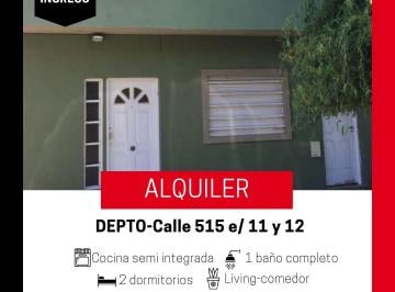 Departamento de 3 ambientes, La Plata · Alquiler Dos Dormis en Ringuelet.