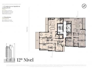 Departamento · 125m² · 4 Ambientes · Venta Departamento 4 Ambientes con Balcón en Palermo
