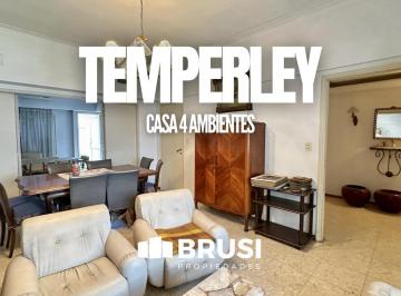 Casa · 188m² · 4 Ambientes · 1 Cochera · Casa en Venta 4 Ambientes en Dos Plantas en Temperley