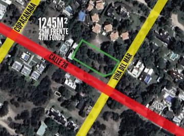 Terreno · 1245m² · Terreno en Venta - 1245 m² - Las Gaviotas, Villa Gesell