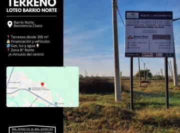 Terreno · 300m² · Loteo “barrio Norte” – 5° Etapa