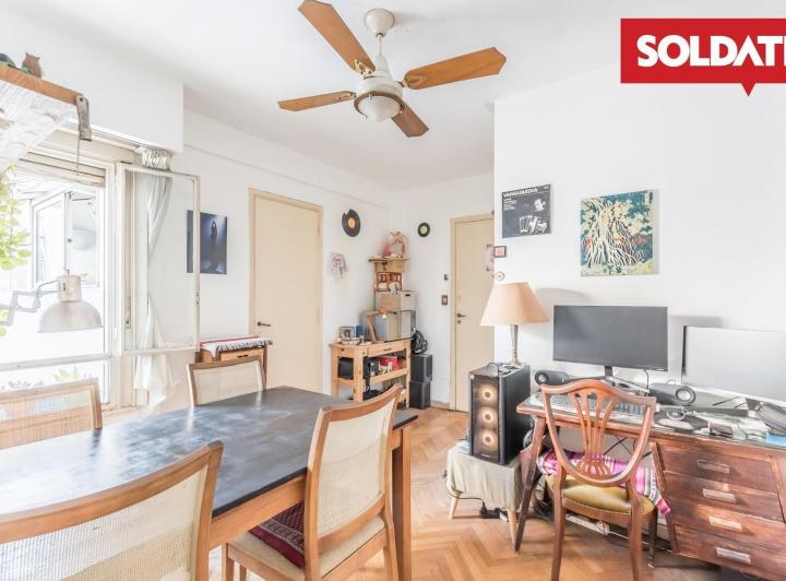 Departamento en 2 Ambientes en Palermo