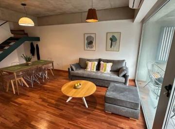 Departamento de 4 ambientes, Colegiales · Alquiler Exc. Triplex Amueblado de 4 Amb C/garage, Terraza Propia y Parrilla.