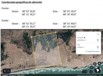 Terreno · 1270000m² · Venta Campo 127 Hec Frente Oceanico Claromeco Reta