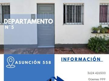 Departamento · 2 Dormitorios · Departamento N°5 - Asunción 558