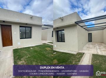 Casa · 86m² · 1 Dormitorio · 1 Cochera · Duplex en Docta Parque 1 Dormitorio / Patio / Asador - Entrega Noviembre 25