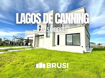 Casa · 190m² · 4 Ambientes · 1 Cochera · Casa en Venta 5 Ambientes en Dos Plantas, Lagos de Canning