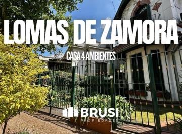 Casa · 232m² · 5 Ambientes · 1 Cochera · Casa en Venta de 5 Ambientes en Lomas de Zamora