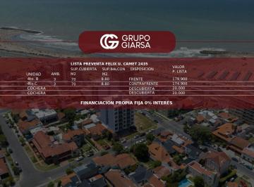 Departamento de 3 ambientes, Mar del Plata · Edificio Zacagnini