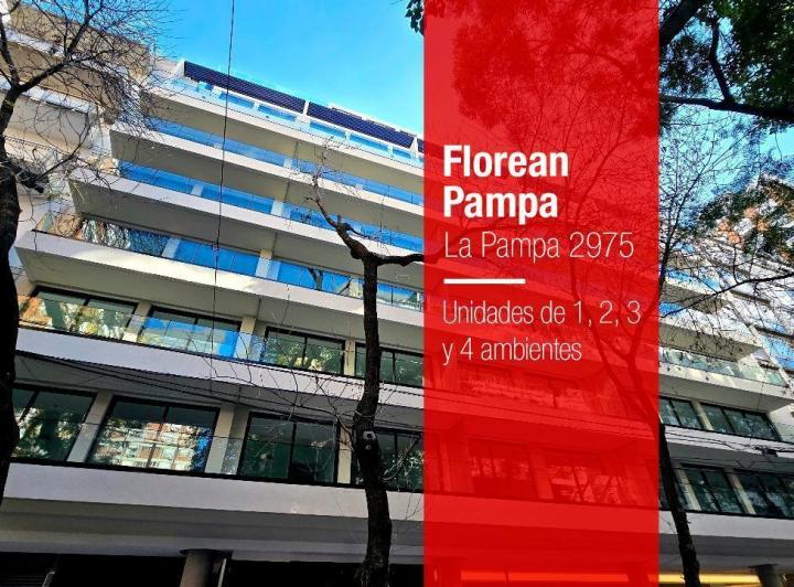 Desarrollo vertical · Florean Pampa + en Construcción | Unidades de 1, 2, 3 y 4 Ambientes